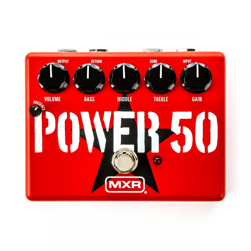 Педаль MXR TOM MORELLO POWER 50 OVERDRIVE